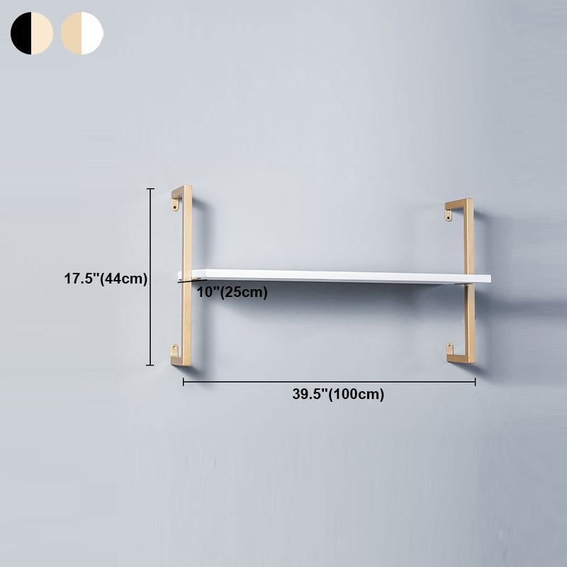 Contemporary Wall Unit Bookshelf with Iron Frame Manufactured Wood Shelf Clearhalo 'Bookcases' 'furn' 'furn_bookcases' 'Furniture' 'furniture_bookcases' 'kitchen' 'kitchen_bookcases' 'Living Room Furniture' 'Office Furniture' 4673826