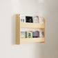 1/2/3/4-Shelf Modern Wall Unit Bookshelf Natural Pine Wood Bookshelf 31.5"L x 4.3"W x 24.4"H Clearhalo 'Bookcases' 'furn' 'furn_bookcases' 'Furniture' 'furniture_bookcases' 'kitchen' 'kitchen_bookcases' 'Living Room Furniture' 'Office Furniture' 4673840