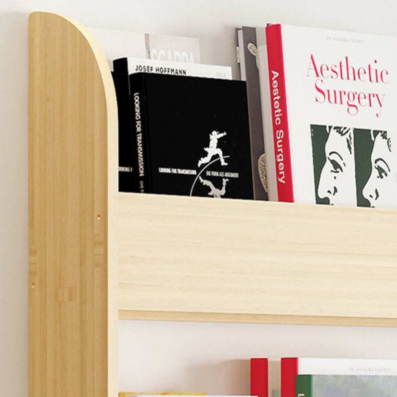 1/2/3/4-Shelf Modern Wall Unit Bookshelf Natural Pine Wood Bookshelf Clearhalo 'Bookcases' 'furn' 'furn_bookcases' 'Furniture' 'furniture_bookcases' 'kitchen' 'kitchen_bookcases' 'Living Room Furniture' 'Office Furniture' 4673849