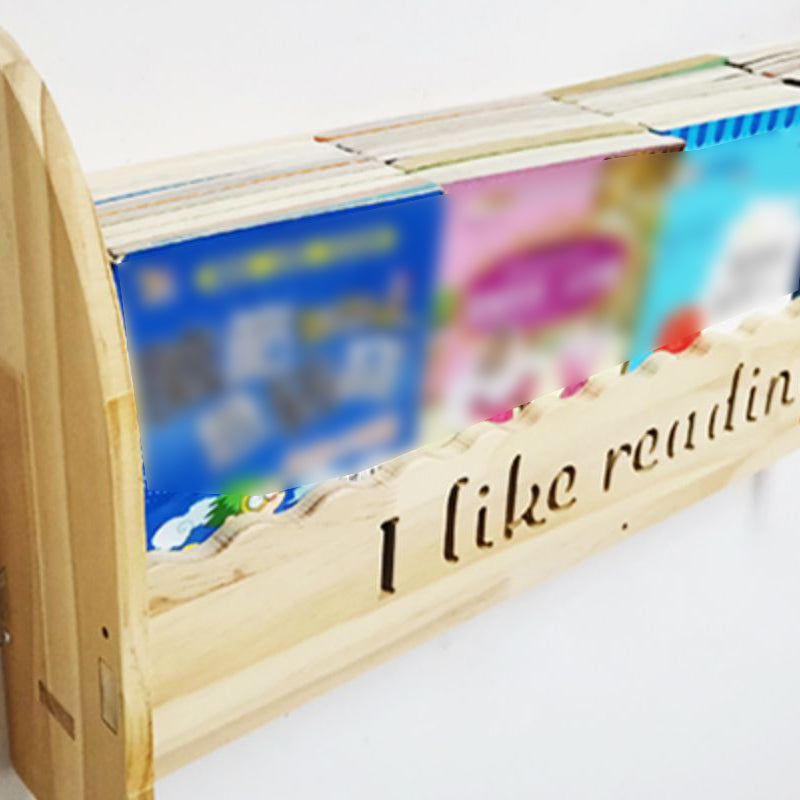 1/2/3/4-Shelf Modern Wall Unit Bookshelf Natural Pine Wood Bookshelf Clearhalo 'Bookcases' 'furn' 'furn_bookcases' 'Furniture' 'furniture_bookcases' 'kitchen' 'kitchen_bookcases' 'Living Room Furniture' 'Office Furniture' 4673851