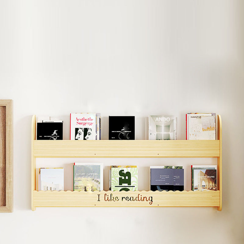 1/2/3/4-Shelf Modern Wall Unit Bookshelf Natural Pine Wood Bookshelf Clearhalo 'Bookcases' 'furn' 'furn_bookcases' 'Furniture' 'furniture_bookcases' 'kitchen' 'kitchen_bookcases' 'Living Room Furniture' 'Office Furniture' 4673855