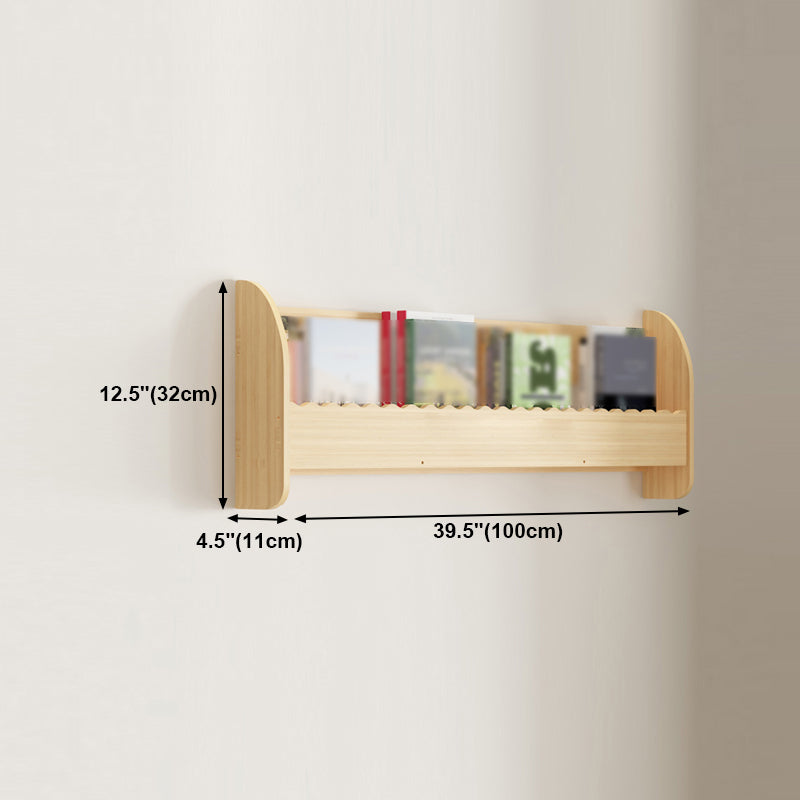 1/2/3/4-Shelf Modern Wall Unit Bookshelf Natural Pine Wood Bookshelf Clearhalo 'Bookcases' 'furn' 'furn_bookcases' 'Furniture' 'furniture_bookcases' 'kitchen' 'kitchen_bookcases' 'Living Room Furniture' 'Office Furniture' 4673857