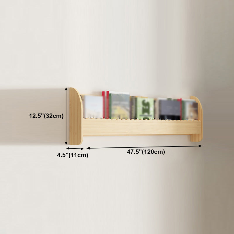 1/2/3/4-Shelf Modern Wall Unit Bookshelf Natural Pine Wood Bookshelf Clearhalo 'Bookcases' 'furn' 'furn_bookcases' 'Furniture' 'furniture_bookcases' 'kitchen' 'kitchen_bookcases' 'Living Room Furniture' 'Office Furniture' 4673858
