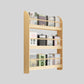 3-Shelf Wooden Floating Bookcase Contemporary Wall Mounted Bookshelf 31.5"L x 4.3"W x 36.2"H Natural Clearhalo 'Bookcases' 'furn' 'furn_bookcases' 'Furniture' 'furniture_bookcases' 'kitchen' 'kitchen_bookcases' 'Living Room Furniture' 'Office Furniture' 4673904