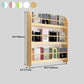 3-Shelf Wooden Floating Bookcase Contemporary Wall Mounted Bookshelf Clearhalo 'Bookcases' 'furn' 'furn_bookcases' 'Furniture' 'furniture_bookcases' 'kitchen' 'kitchen_bookcases' 'Living Room Furniture' 'Office Furniture' 4673908