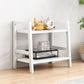 Contemporary Ladder Bookcase Wooden Open Back Bookshelf with Shelves for Home 19.7"L x 14.2"W x 23.2"H White Clearhalo 'Bookcases' 'furn' 'furn_bookcases' 'Furniture' 'furniture_bookcases' 'kitchen' 'kitchen_bookcases' 'Living Room Furniture' 'Office Furniture' 4673913