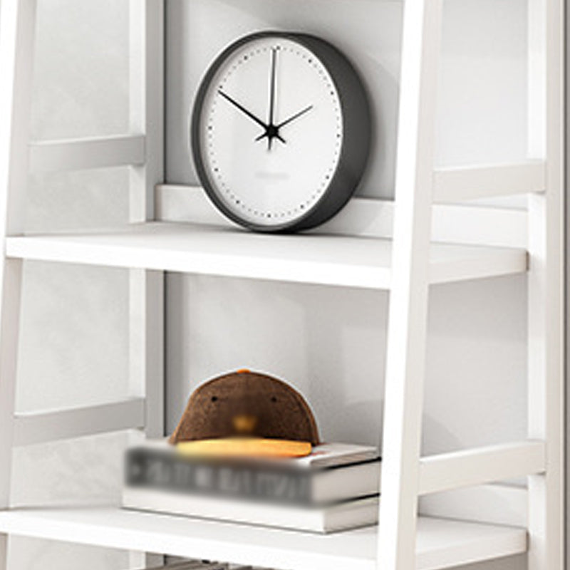 Contemporary Ladder Bookcase Wooden Open Back Bookshelf with Shelves for Home Clearhalo 'Bookcases' 'furn' 'furn_bookcases' 'Furniture' 'furniture_bookcases' 'kitchen' 'kitchen_bookcases' 'Living Room Furniture' 'Office Furniture' 4673914