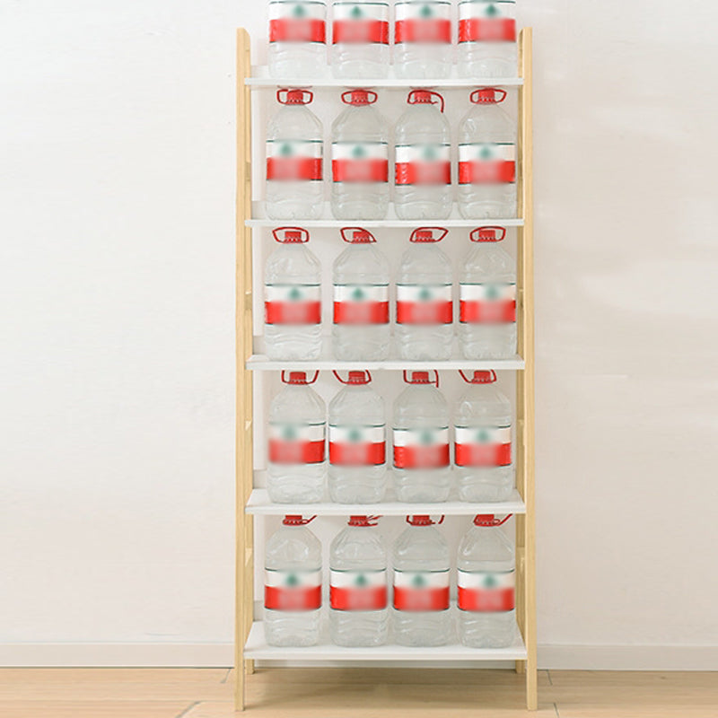 Contemporary Ladder Bookcase Wooden Open Back Bookshelf with Shelves for Home Clearhalo 'Bookcases' 'furn' 'furn_bookcases' 'Furniture' 'furniture_bookcases' 'kitchen' 'kitchen_bookcases' 'Living Room Furniture' 'Office Furniture' 4673915