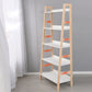 Contemporary Ladder Bookcase Wooden Open Back Bookshelf with Shelves for Home Clearhalo 'Bookcases' 'furn' 'furn_bookcases' 'Furniture' 'furniture_bookcases' 'kitchen' 'kitchen_bookcases' 'Living Room Furniture' 'Office Furniture' 4673929