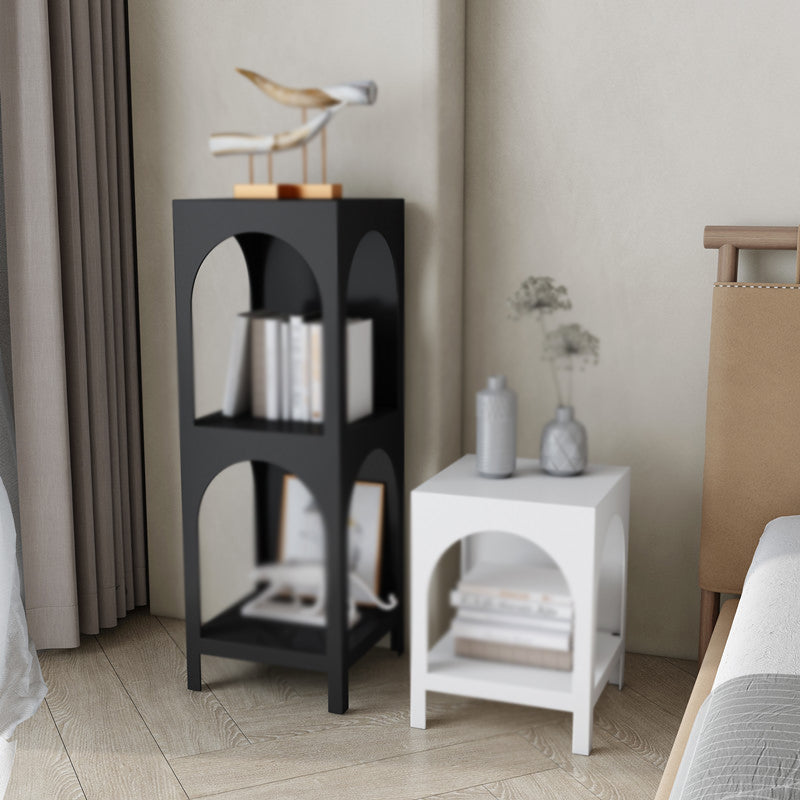 Modern Style Metal Bookshelf Closed Back Shelf Bookcase for Home Clearhalo 'Bookcases' 'furn' 'furn_bookcases' 'Furniture' 'furniture_bookcases' 'kitchen' 'kitchen_bookcases' 'Living Room Furniture' 'Office Furniture' 4673947