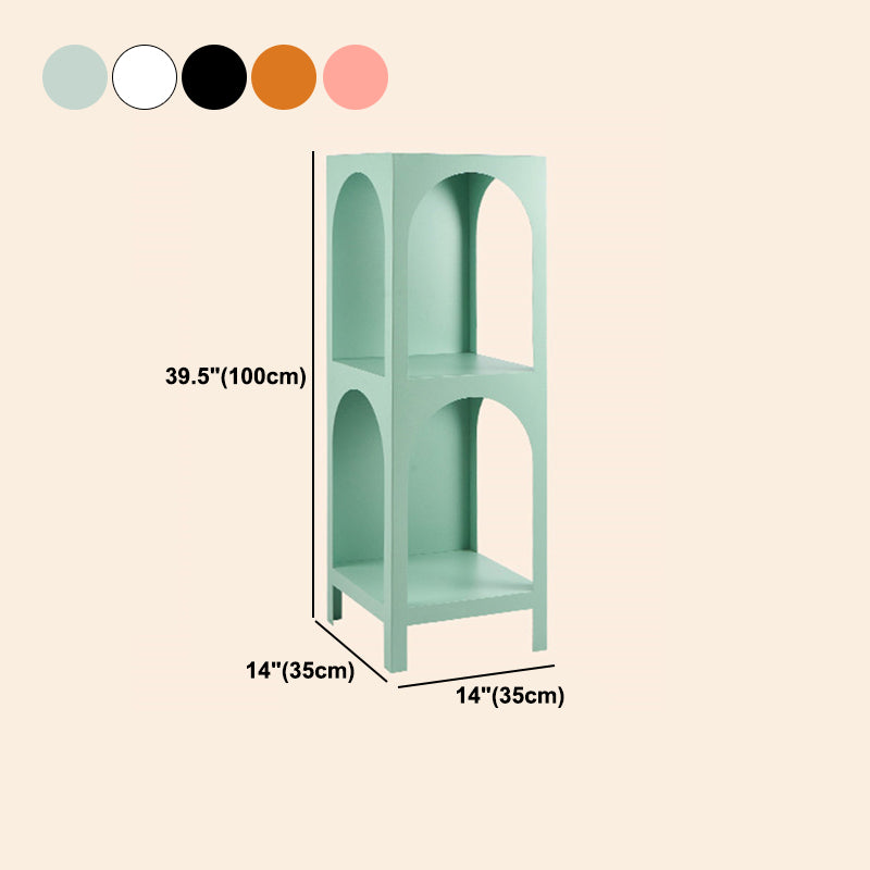 Modern Style Metal Bookshelf Closed Back Shelf Bookcase for Home Clearhalo 'Bookcases' 'furn' 'furn_bookcases' 'Furniture' 'furniture_bookcases' 'kitchen' 'kitchen_bookcases' 'Living Room Furniture' 'Office Furniture' 4673971