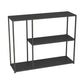 Open Metal Bookcase Industrial Rectangular Shelve for Study Room Black Clearhalo 'Bookcases' 'furn' 'furn_bookcases' 'Furniture' 'furniture_bookcases' 'kitchen' 'kitchen_bookcases' 'Living Room Furniture' 'Office Furniture' 4673982