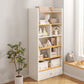 Modern Standard Bookcase Shelves Closed Back Bookshelf with Drawer in Engineered Wood Clearhalo 'Bookcases' 'furn' 'furn_bookcases' 'Furniture' 'furniture_bookcases' 'kitchen' 'kitchen_bookcases' 'Living Room Furniture' 'Office Furniture' 4674021
