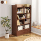 Modern Standard Bookcase Shelves Closed Back Bookshelf with Drawer in Engineered Wood Clearhalo 'Bookcases' 'furn' 'furn_bookcases' 'Furniture' 'furniture_bookcases' 'kitchen' 'kitchen_bookcases' 'Living Room Furniture' 'Office Furniture' 4674030