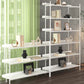 Modern Style Metal Bookshelf Open Etagere Shelf Bookcase for Home Clearhalo 'Bookcases' 'furn' 'furn_bookcases' 'Furniture' 'furniture_bookcases' 'kitchen' 'kitchen_bookcases' 'Living Room Furniture' 'Office Furniture' 4674034