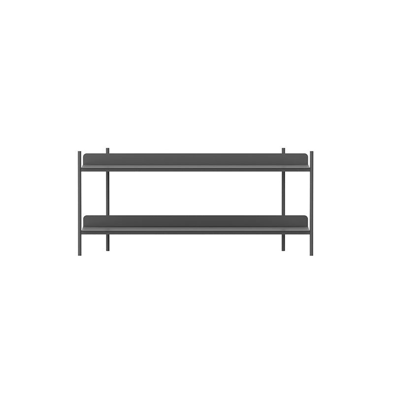 Modern Style Metal Bookshelf Open Etagere Shelf Bookcase for Home Black Clearhalo 'Bookcases' 'furn' 'furn_bookcases' 'Furniture' 'furniture_bookcases' 'kitchen' 'kitchen_bookcases' 'Living Room Furniture' 'Office Furniture' 4674035