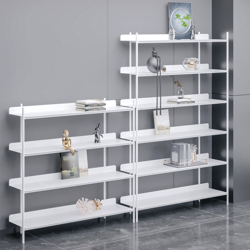 Modern Style Metal Bookshelf Open Etagere Shelf Bookcase for Home Clearhalo 'Bookcases' 'furn' 'furn_bookcases' 'Furniture' 'furniture_bookcases' 'kitchen' 'kitchen_bookcases' 'Living Room Furniture' 'Office Furniture' 4674036