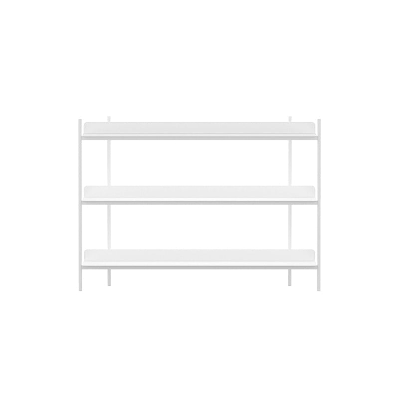 Modern Style Metal Bookshelf Open Etagere Shelf Bookcase for Home White Clearhalo 'Bookcases' 'furn' 'furn_bookcases' 'Furniture' 'furniture_bookcases' 'kitchen' 'kitchen_bookcases' 'Living Room Furniture' 'Office Furniture' 4674039