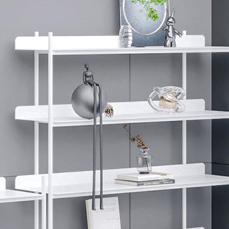 Modern Style Metal Bookshelf Open Etagere Shelf Bookcase for Home Clearhalo 'Bookcases' 'furn' 'furn_bookcases' 'Furniture' 'furniture_bookcases' 'kitchen' 'kitchen_bookcases' 'Living Room Furniture' 'Office Furniture' 4674047