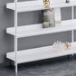 Modern Style Metal Bookshelf Open Etagere Shelf Bookcase for Home Clearhalo 'Bookcases' 'furn' 'furn_bookcases' 'Furniture' 'furniture_bookcases' 'kitchen' 'kitchen_bookcases' 'Living Room Furniture' 'Office Furniture' 4674049