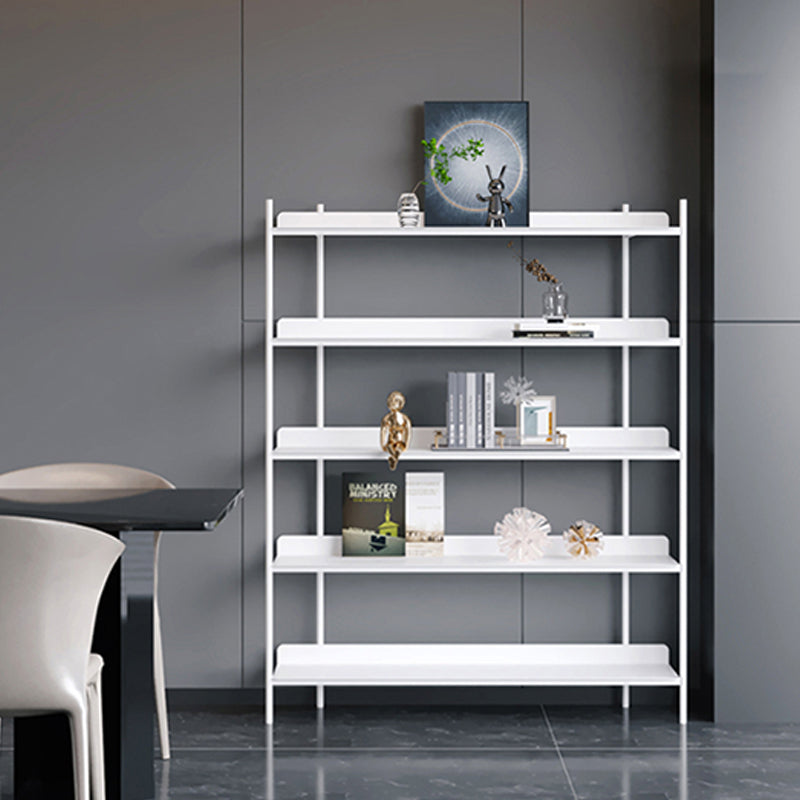 Modern Style Metal Bookshelf Open Etagere Shelf Bookcase for Home Clearhalo 'Bookcases' 'furn' 'furn_bookcases' 'Furniture' 'furniture_bookcases' 'kitchen' 'kitchen_bookcases' 'Living Room Furniture' 'Office Furniture' 4674054