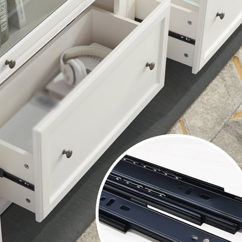 Wooden Barrister Bookcase Contemporary Closed Back Bookcase With Drawer Clearhalo 'Bookcases' 'furn' 'furn_bookcases' 'Furniture' 'furniture_bookcases' 'kitchen' 'kitchen_bookcases' 'Living Room Furniture' 'Office Furniture' 4674076