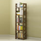 3/4/5-Shelf Modern Open Etagere Bookshelf Solid Wood Vertical Bookshelf 15.7"L x 9.8"W x 61"H Brown Clearhalo 'Bookcases' 'furn' 'furn_bookcases' 'Furniture' 'furniture_bookcases' 'kitchen' 'kitchen_bookcases' 'Living Room Furniture' 'Office Furniture' 4674116