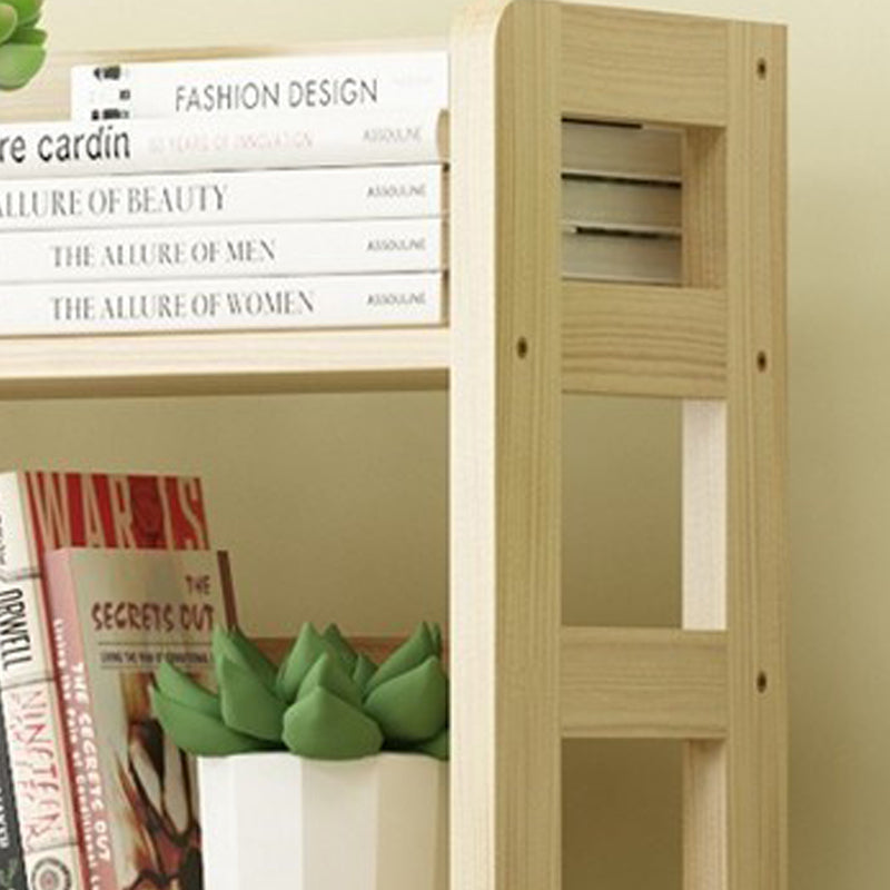 3/4/5-Shelf Modern Open Etagere Bookshelf Solid Wood Vertical Bookshelf Clearhalo 'Bookcases' 'furn' 'furn_bookcases' 'Furniture' 'furniture_bookcases' 'kitchen' 'kitchen_bookcases' 'Living Room Furniture' 'Office Furniture' 4674131