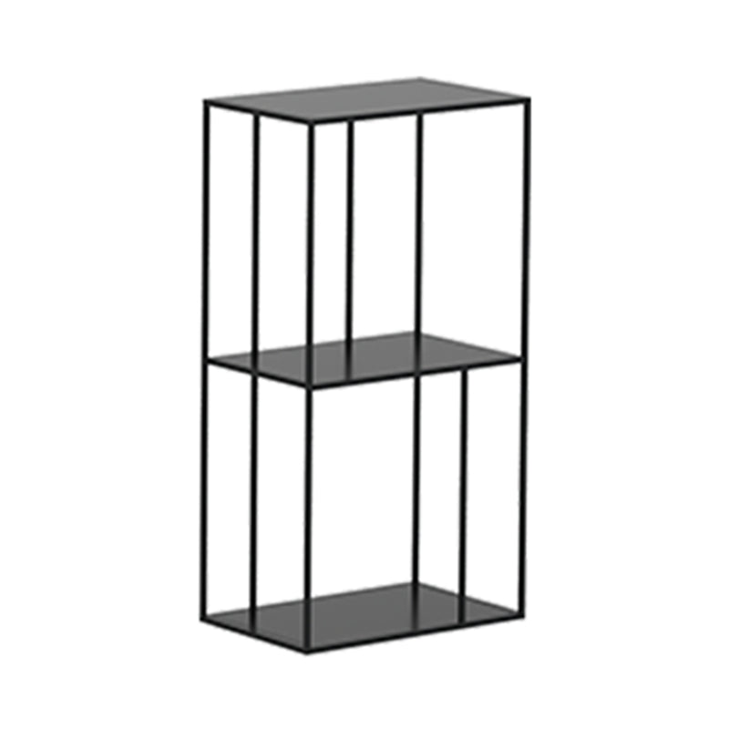 Metal Etagere Bookcase Industrial Open Back Bookshelf for Home Office 23.6"L x 11.8"W x 30.7"H Clearhalo 'Bookcases' 'furn' 'furn_bookcases' 'Furniture' 'furniture_bookcases' 'kitchen' 'kitchen_bookcases' 'Living Room Furniture' 'Office Furniture' 4674162