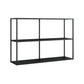 Open Rectangular Bookcase Industrial Metal Shelf for Study Room Clearhalo 'Bookcases' 'furn' 'furn_bookcases' 'Furniture' 'furniture_bookcases' 'kitchen' 'kitchen_bookcases' 'Living Room Furniture' 'Office Furniture' 4674181
