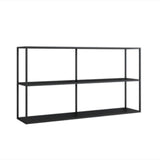 Open Rectangular Bookcase Industrial Metal Shelf for Study Room Clearhalo 'Bookcases' 'furn' 'furn_bookcases' 'Furniture' 'furniture_bookcases' 'kitchen' 'kitchen_bookcases' 'Living Room Furniture' 'Office Furniture' 4674182