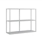 Open Rectangular Bookcase Industrial Metal Shelf for Study Room 39.4"L x 12.2"W x 32.3"H White Clearhalo 'Bookcases' 'furn' 'furn_bookcases' 'Furniture' 'furniture_bookcases' 'kitchen' 'kitchen_bookcases' 'Living Room Furniture' 'Office Furniture' 4674183