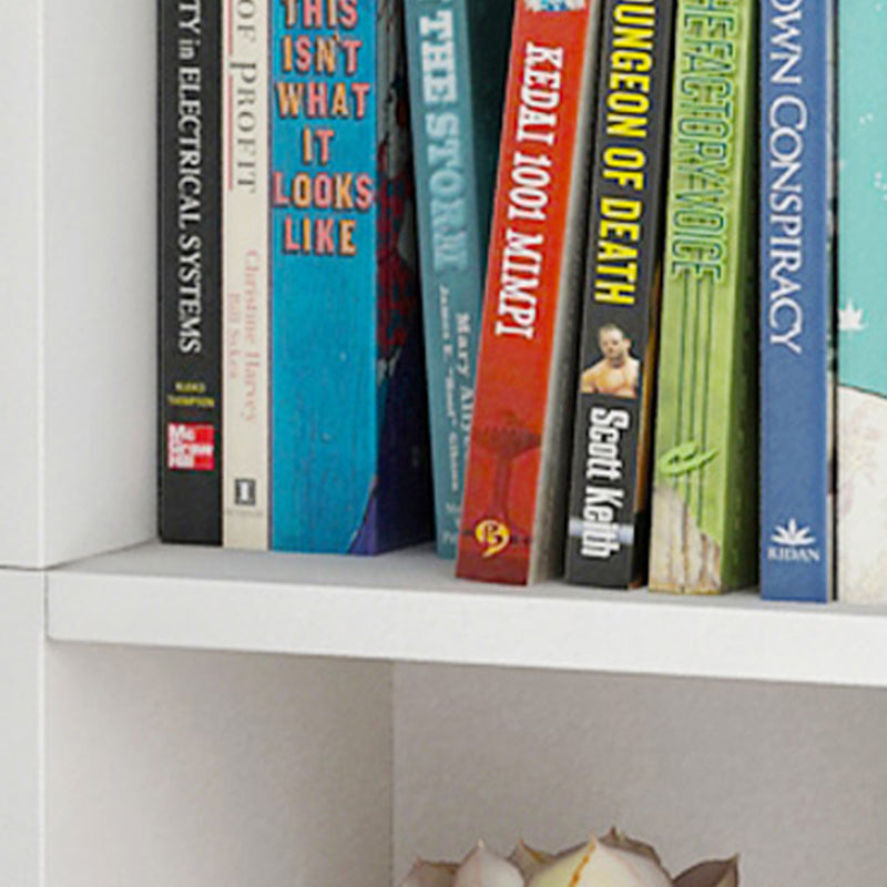 Modern Style Bookcase Closed Back Rectangular Shelf Bookcase for Study Room Clearhalo 'Bookcases' 'furn' 'furn_bookcases' 'Furniture' 'furniture_bookcases' 'kitchen' 'kitchen_bookcases' 'Living Room Furniture' 'Office Furniture' 4674218