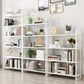 Modern Style Metal Bookshelf Vertical Open Shelf Bookcase for Home Clearhalo 'Bookcases' 'furn' 'furn_bookcases' 'Furniture' 'furniture_bookcases' 'kitchen' 'kitchen_bookcases' 'Living Room Furniture' 'Office Furniture' 4674264