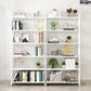 Modern Style Metal Bookshelf Vertical Open Shelf Bookcase for Home Clearhalo 'Bookcases' 'furn' 'furn_bookcases' 'Furniture' 'furniture_bookcases' 'kitchen' 'kitchen_bookcases' 'Living Room Furniture' 'Office Furniture' 4674267