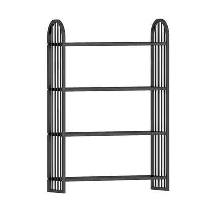 Modern Style Metal Bookshelf Vertical Open Shelf Bookcase for Home Black Clearhalo 'Bookcases' 'furn' 'furn_bookcases' 'Furniture' 'furniture_bookcases' 'kitchen' 'kitchen_bookcases' 'Living Room Furniture' 'Office Furniture' 4674268