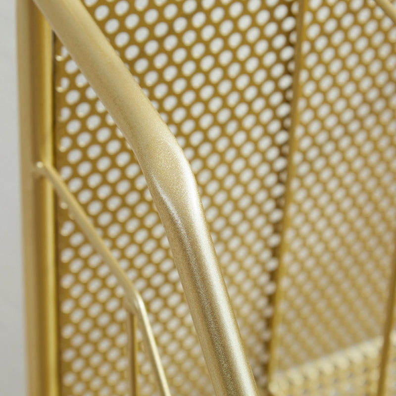 3-Shelf Metal Etagere Bookcase Contemporary Book Shelf,39''H x 11''W Clearhalo 'Bookcases' 'furn' 'furn_bookcases' 'Furniture' 'furniture_bookcases' 'kitchen' 'kitchen_bookcases' 'Living Room Furniture' 'Office Furniture' 4674296