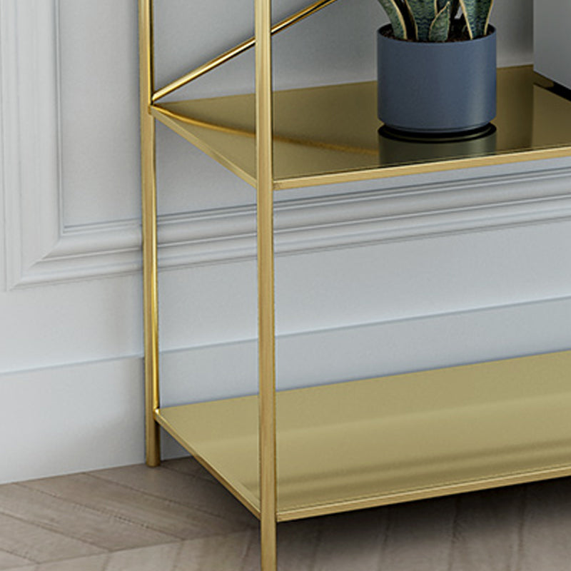 Minimalist Metal Open Etagere Bookcase with Rectangular Shelves Clearhalo 'Bookcases' 'furn' 'furn_bookcases' 'Furniture' 'furniture_bookcases' 'kitchen' 'kitchen_bookcases' 'Living Room Furniture' 'Office Furniture' 4674313