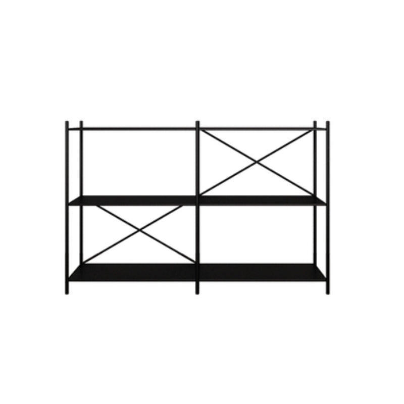 Minimalist Metal Open Etagere Bookcase with Rectangular Shelves Clearhalo 'Bookcases' 'furn' 'furn_bookcases' 'Furniture' 'furniture_bookcases' 'kitchen' 'kitchen_bookcases' 'Living Room Furniture' 'Office Furniture' 4674315