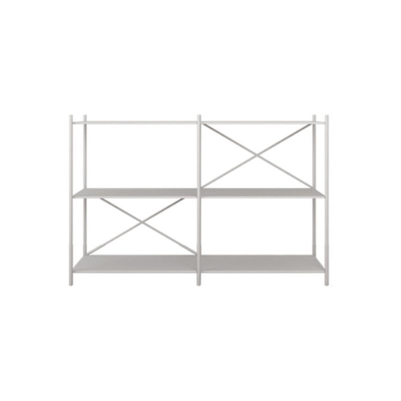 Minimalist Metal Open Etagere Bookcase with Rectangular Shelves Clearhalo 'Bookcases' 'furn' 'furn_bookcases' 'Furniture' 'furniture_bookcases' 'kitchen' 'kitchen_bookcases' 'Living Room Furniture' 'Office Furniture' 4674316