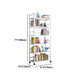 Open Etagere Bookshelf Contemporary Vertical Bookshelf with Caster Wheels Clearhalo 'Bookcases' 'furn' 'furn_bookcases' 'Furniture' 'furniture_bookcases' 'kitchen' 'kitchen_bookcases' 'Living Room Furniture' 'Office Furniture' 4674346