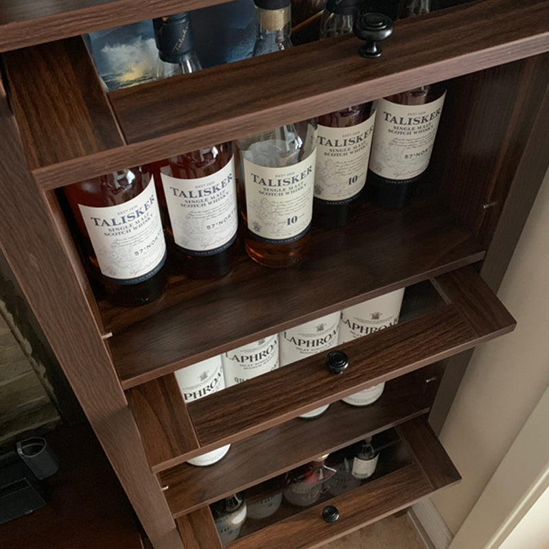 Engineered Wood Standard Bookcase Contemporary Bookcase With Doors Clearhalo 'Bookcases' 'furn' 'furn_bookcases' 'Furniture' 'furniture_bookcases' 'kitchen' 'kitchen_bookcases' 'Living Room Furniture' 'Office Furniture' 4674387