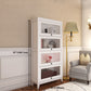 Engineered Wood Standard Bookcase Contemporary Bookcase With Doors Clearhalo 'Bookcases' 'furn' 'furn_bookcases' 'Furniture' 'furniture_bookcases' 'kitchen' 'kitchen_bookcases' 'Living Room Furniture' 'Office Furniture' 4674414