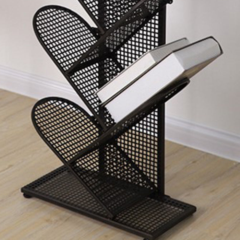 Metal Geometric Bookcase Industrial Book Shelf for Home Office Clearhalo 'Bookcases' 'furn' 'furn_bookcases' 'Furniture' 'furniture_bookcases' 'kitchen' 'kitchen_bookcases' 'Living Room Furniture' 'Office Furniture' 4678412