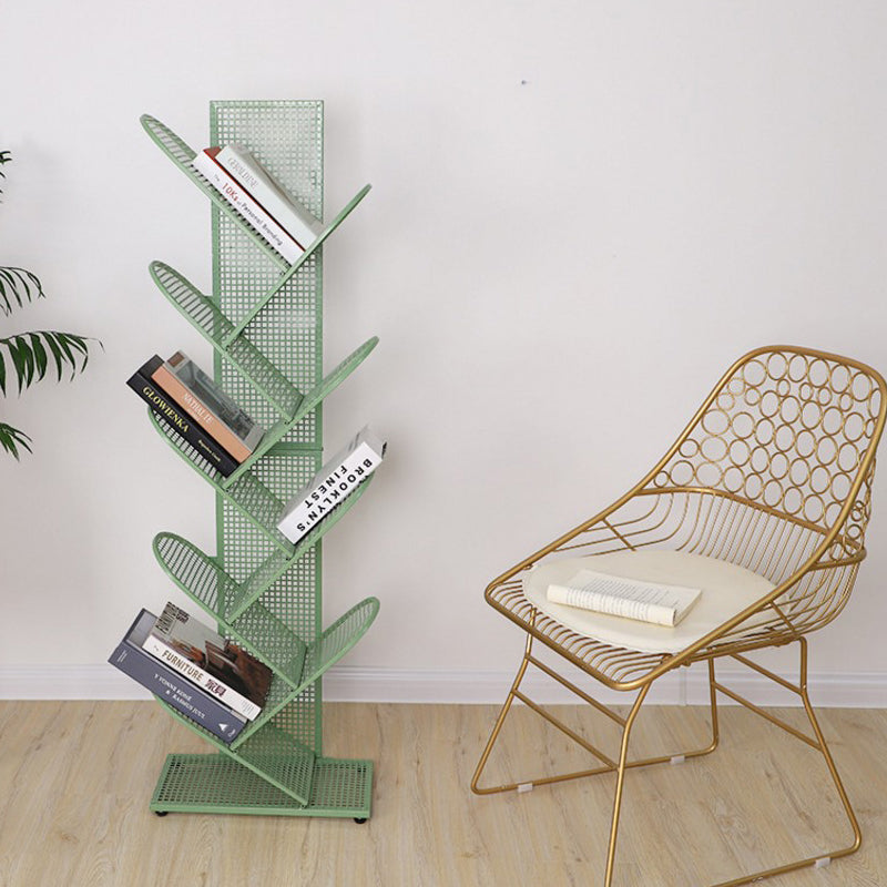 Metal Geometric Bookcase Industrial Book Shelf for Home Office Clearhalo 'Bookcases' 'furn' 'furn_bookcases' 'Furniture' 'furniture_bookcases' 'kitchen' 'kitchen_bookcases' 'Living Room Furniture' 'Office Furniture' 4678426