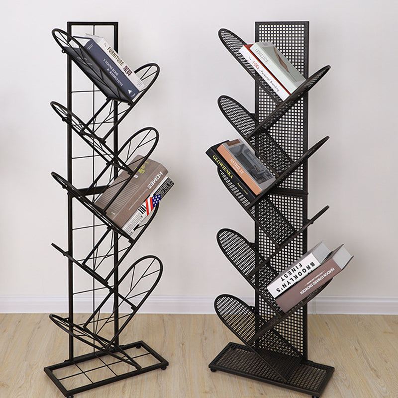 Metal Geometric Bookcase Industrial Book Shelf for Home Office Clearhalo 'Bookcases' 'furn' 'furn_bookcases' 'Furniture' 'furniture_bookcases' 'kitchen' 'kitchen_bookcases' 'Living Room Furniture' 'Office Furniture' 4678428