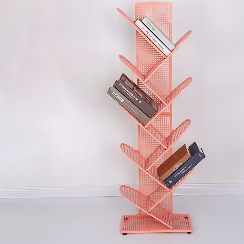 Metal Geometric Bookcase Industrial Book Shelf for Home Office Clearhalo 'Bookcases' 'furn' 'furn_bookcases' 'Furniture' 'furniture_bookcases' 'kitchen' 'kitchen_bookcases' 'Living Room Furniture' 'Office Furniture' 4678429