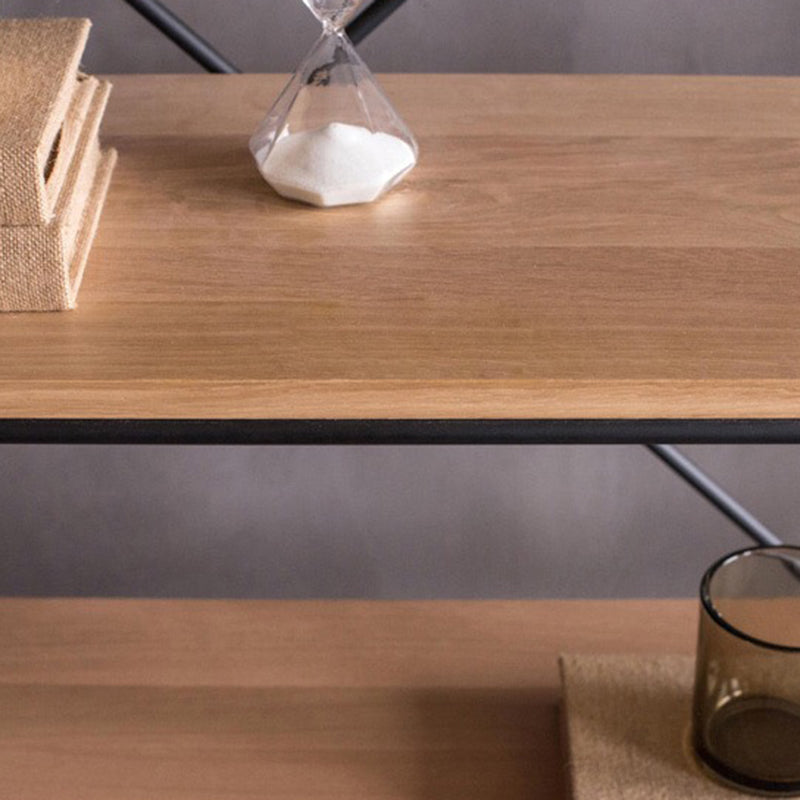 Industrial Style Etagere Bookshelf Vertical Shelf Bookcase for Home Clearhalo 'Bookcases' 'furn' 'furn_bookcases' 'Furniture' 'furniture_bookcases' 'kitchen' 'kitchen_bookcases' 'Living Room Furniture' 'Office Furniture' 4678439