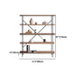 Industrial Style Etagere Bookshelf Vertical Shelf Bookcase for Home Clearhalo 'Bookcases' 'furn' 'furn_bookcases' 'Furniture' 'furniture_bookcases' 'kitchen' 'kitchen_bookcases' 'Living Room Furniture' 'Office Furniture' 4678450