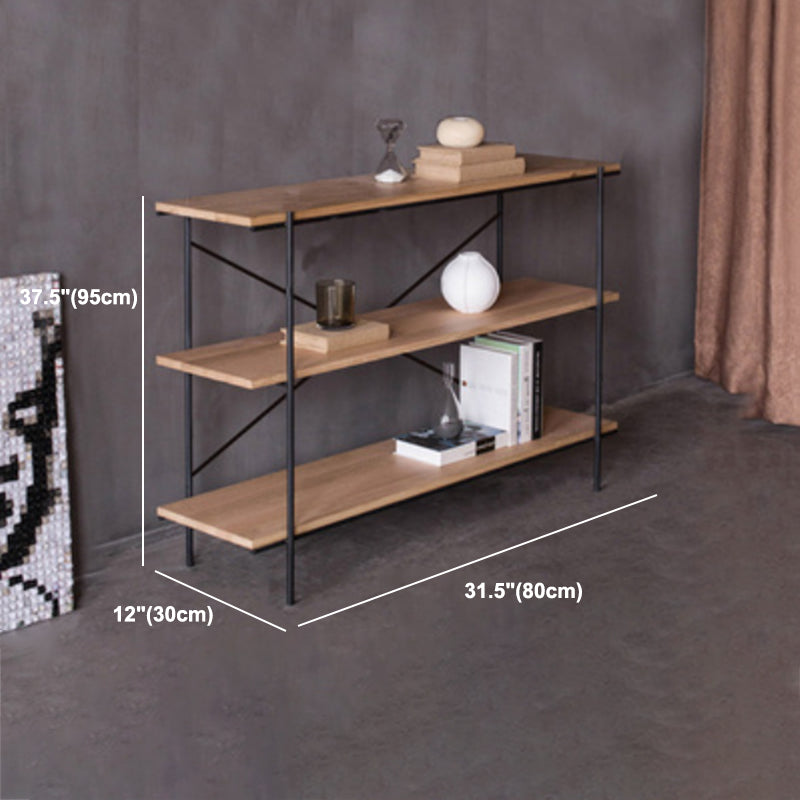Industrial Style Etagere Bookshelf Vertical Shelf Bookcase for Home Clearhalo 'Bookcases' 'furn' 'furn_bookcases' 'Furniture' 'furniture_bookcases' 'kitchen' 'kitchen_bookcases' 'Living Room Furniture' 'Office Furniture' 4678455